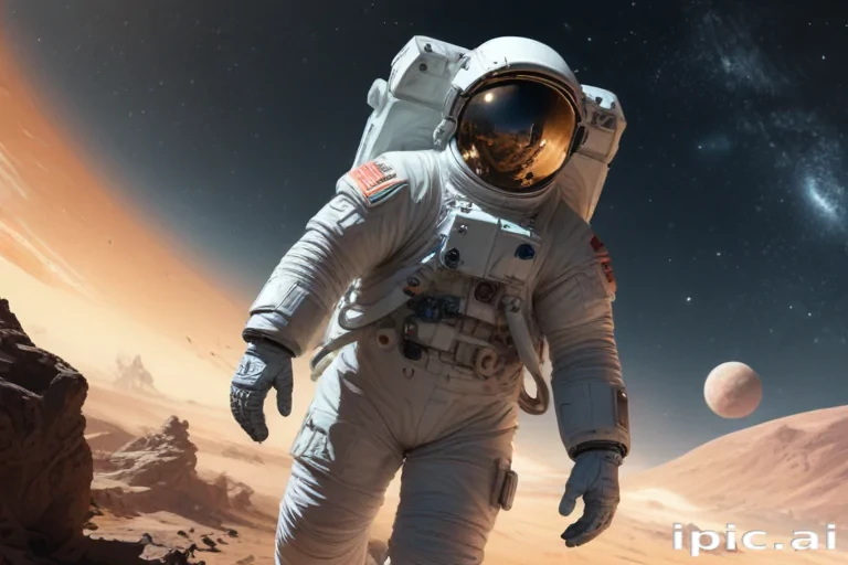 astronaut cartoon