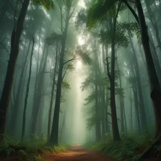 forest transparent background