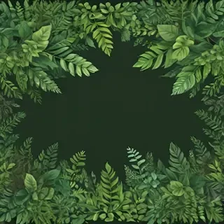 greenery border