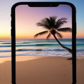beach background iphone