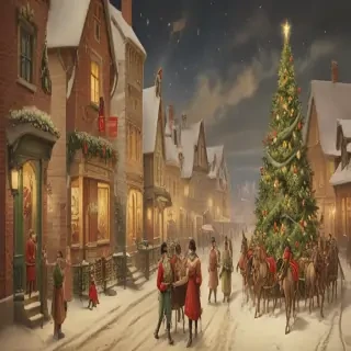 antique christmas images