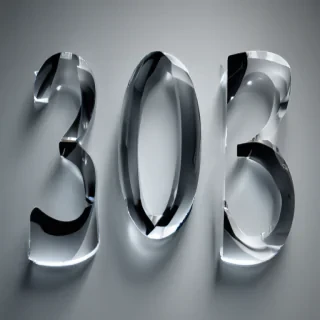 transparent numbers