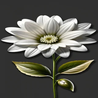 white flower png