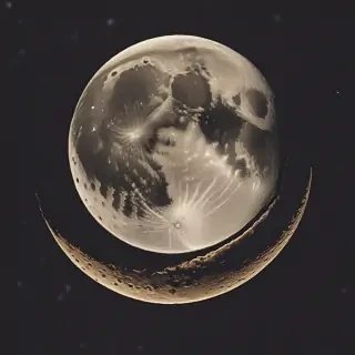 vintage moon