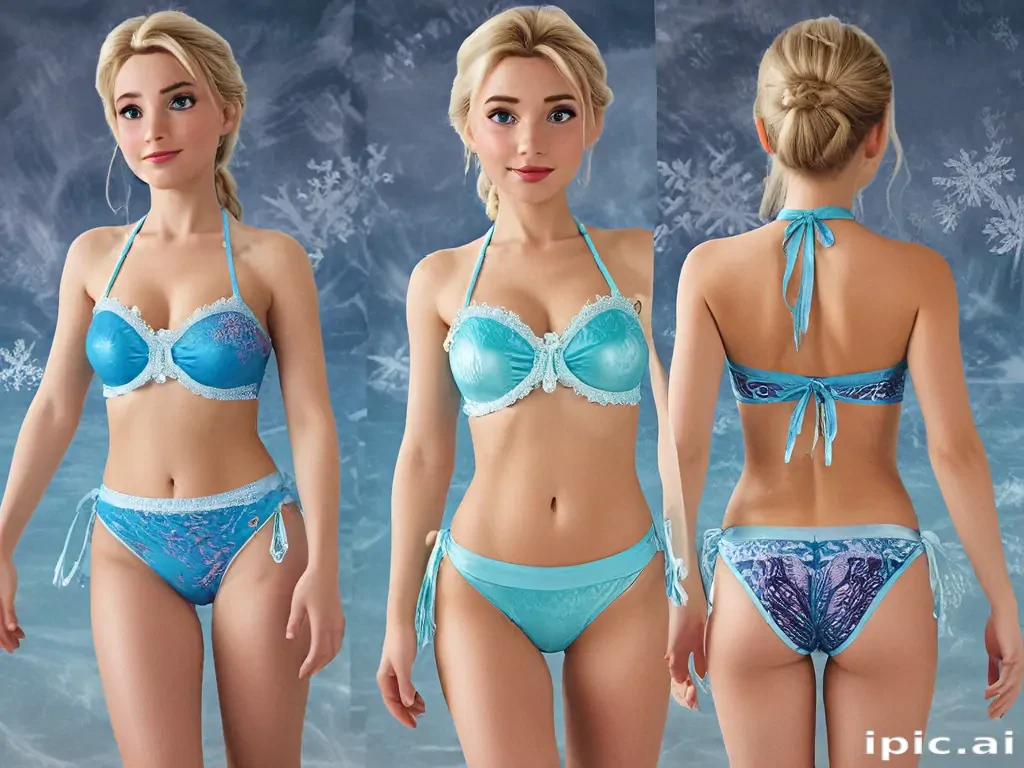 frozen elsa bikini