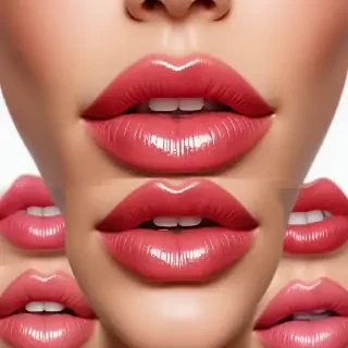 glossy lips png