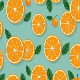 cute orange background