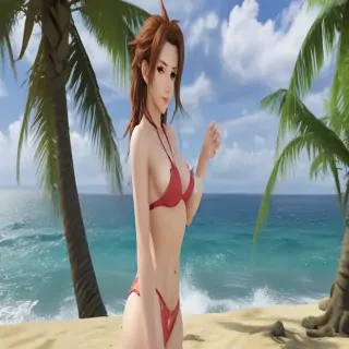 aerith gainsborough bikini