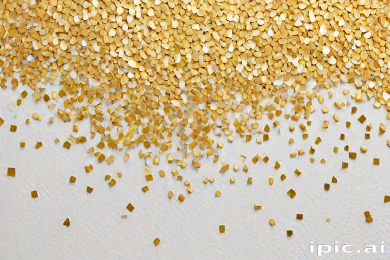 gold and white background