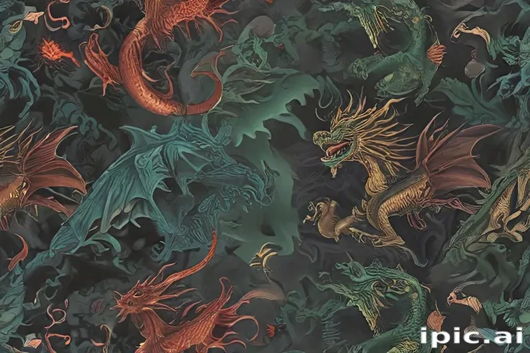 backgrounds of dragons