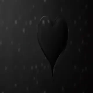 black heart background