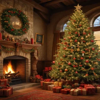 christmas wall paper