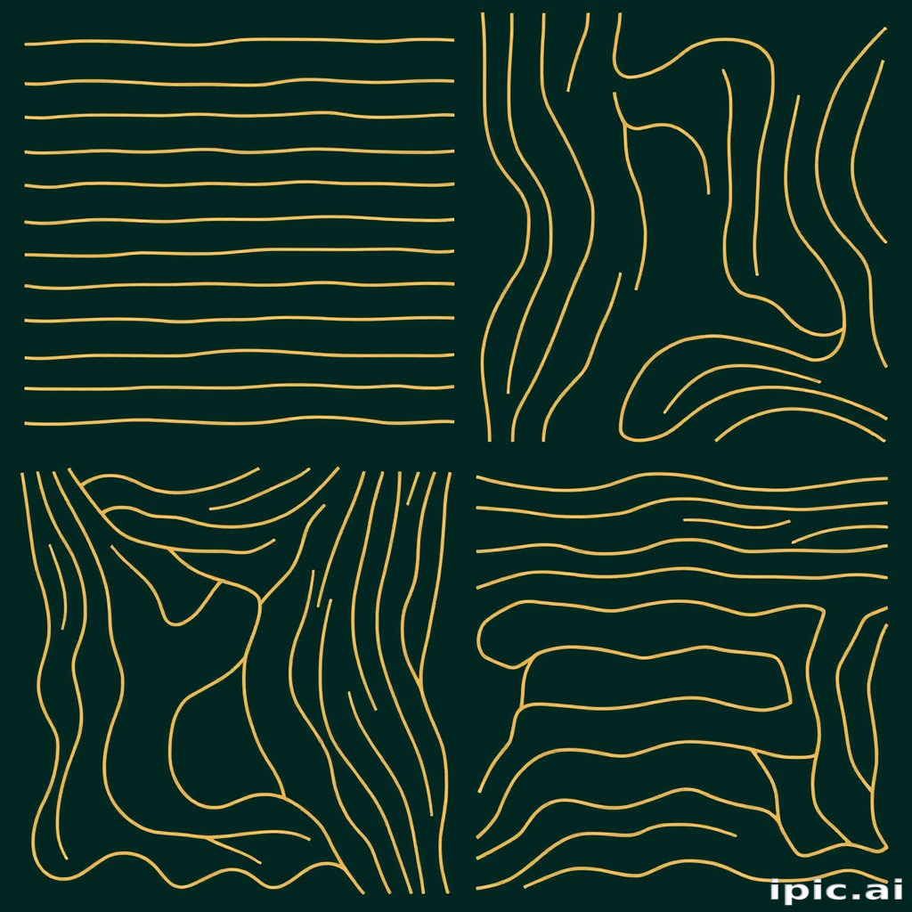 simple line patterns