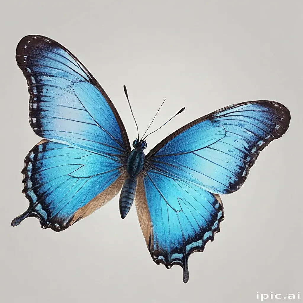 blue butterfly png