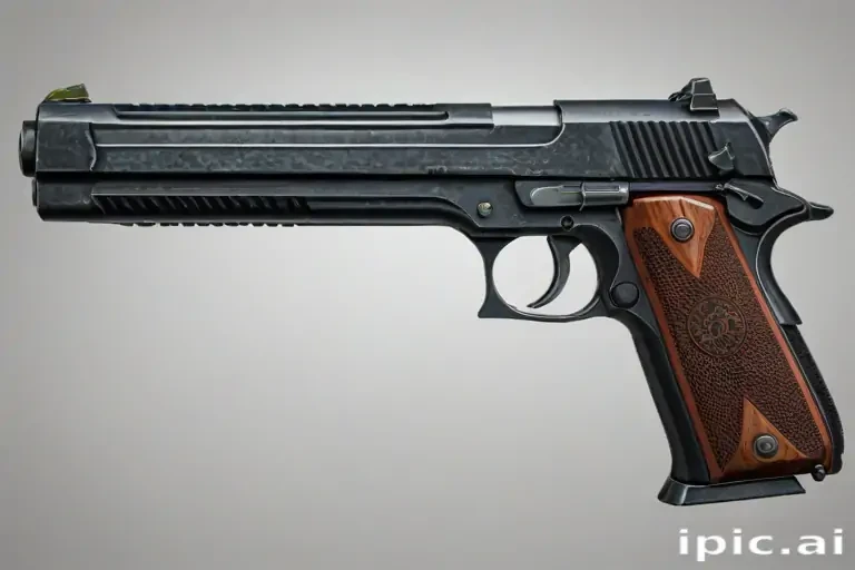 gun no background