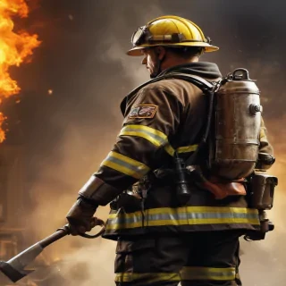 wallpaper fireman