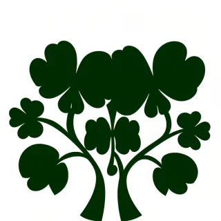 shamrock clipart