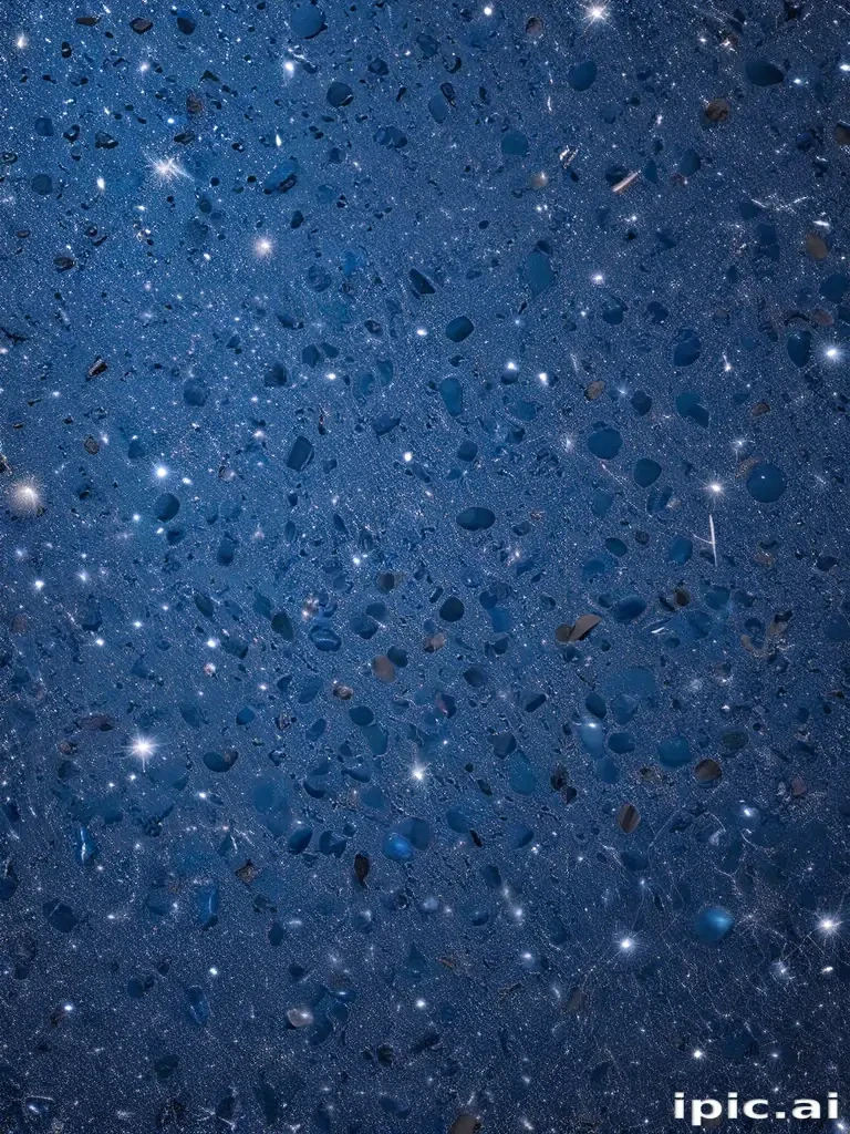 blue sparkle background