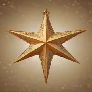christmas star clipart