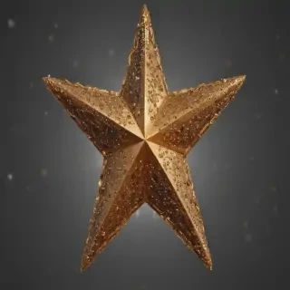 glitter star png