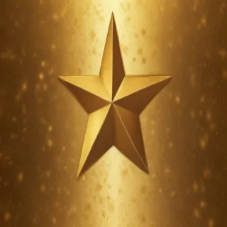gold star background