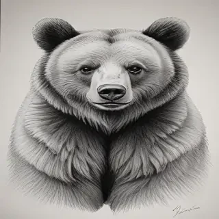 drawings of bears
