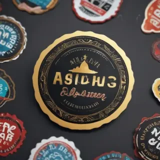 stickers mockup