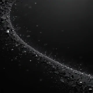 sparkling black background