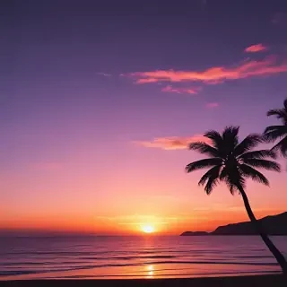 aesthetic wallpaper sunset