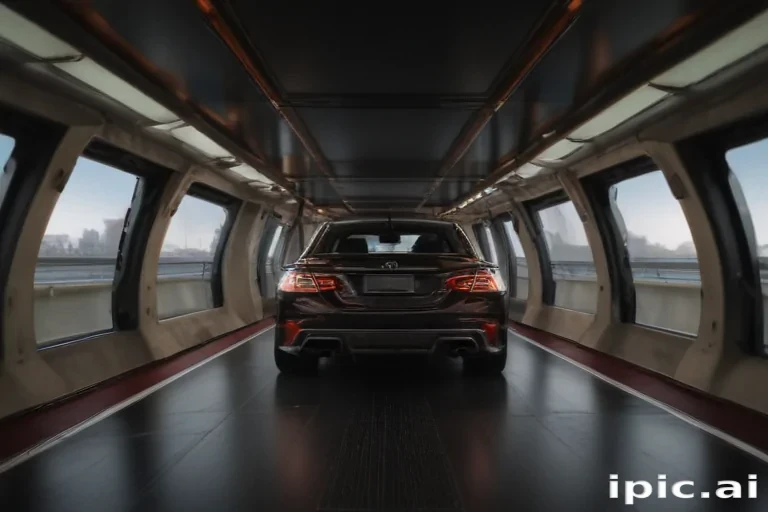 inside car background