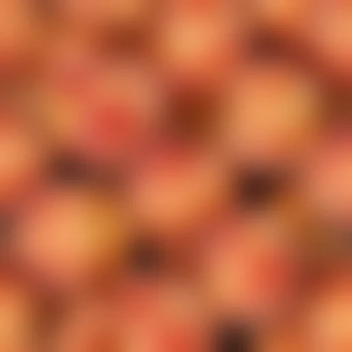 cute peach background