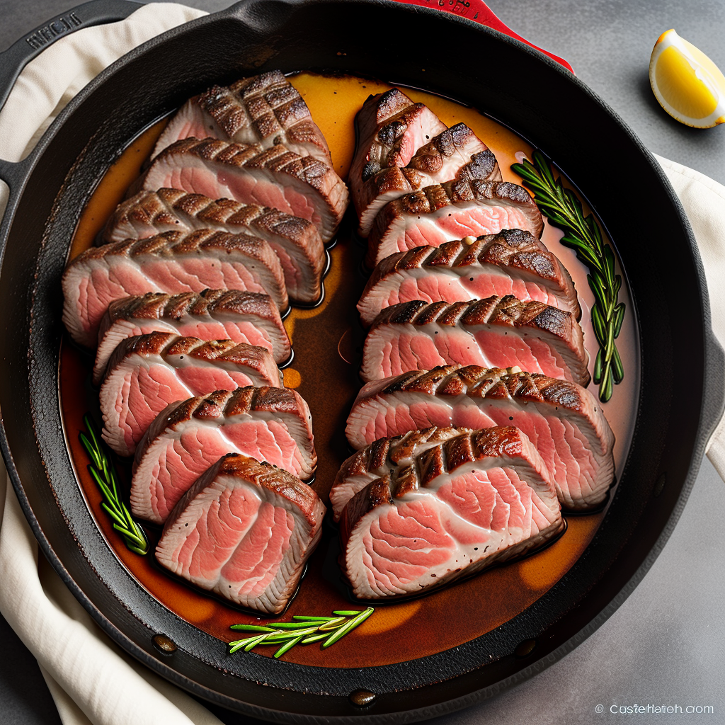 how to cook filet in cast iron