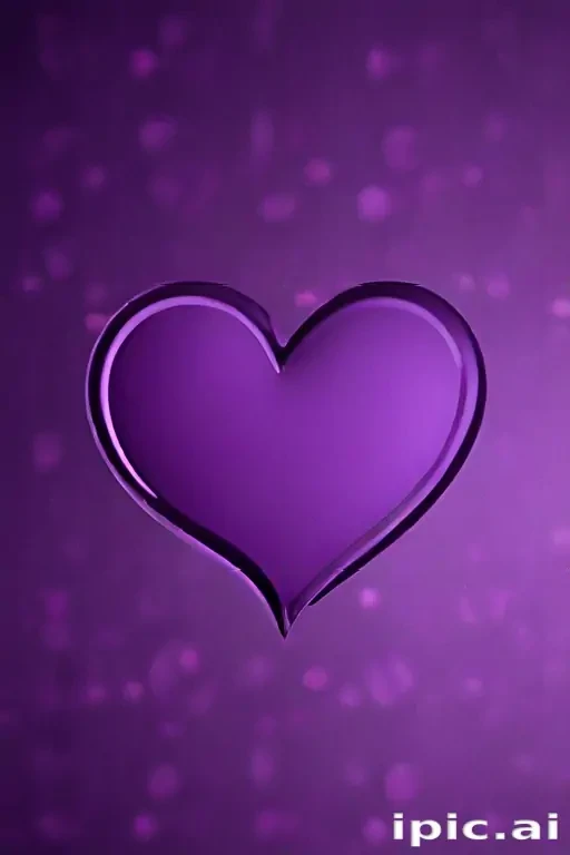 wallpaper purple heart