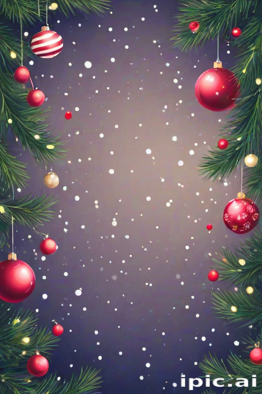 pretty christmas background