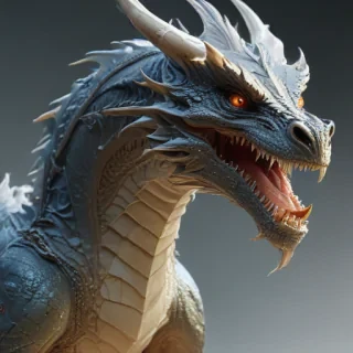 transparent dragon
