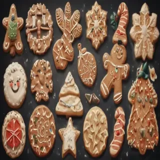 clipart christmas cookies