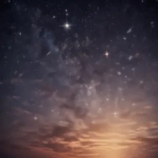aesthetic stars background