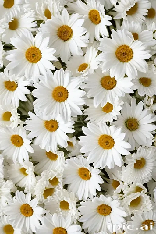 flowers white background
