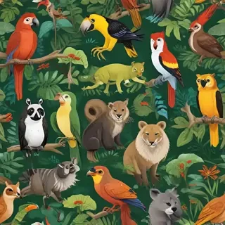 rainforest animals