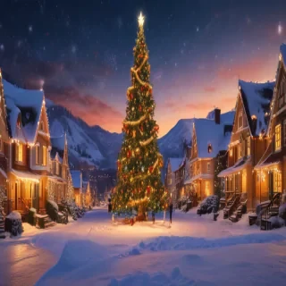 pretty christmas background