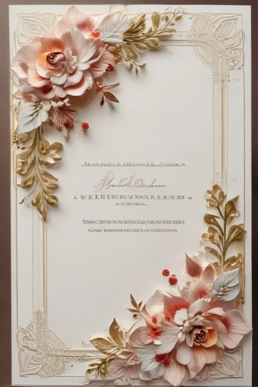 background of wedding card