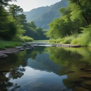 background river