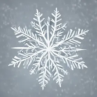 snowflake clipart free