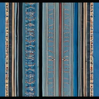 blue borders
