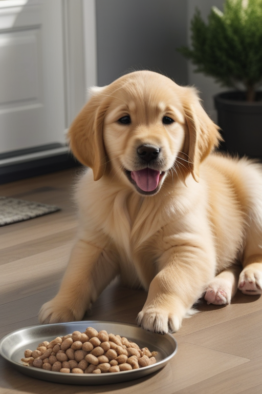 best dog food for golden retriever puppies