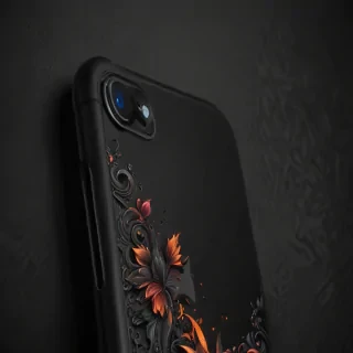 black iphone wallpaper