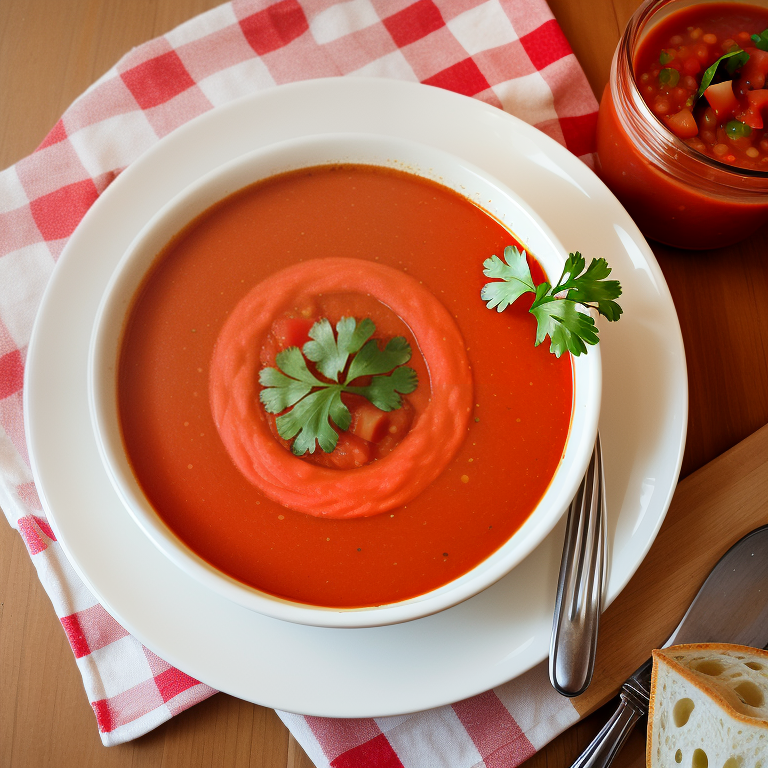 what to eat with gazpacho
