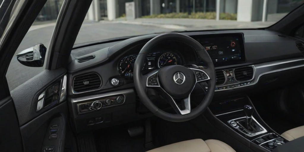 inside car background