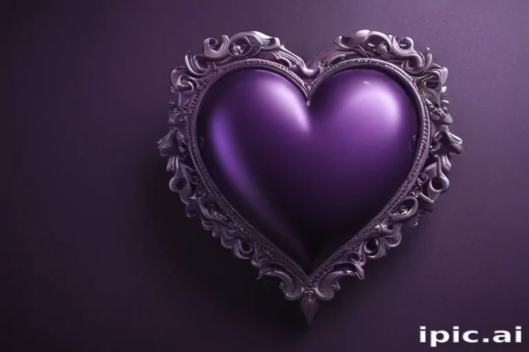 wallpaper purple heart