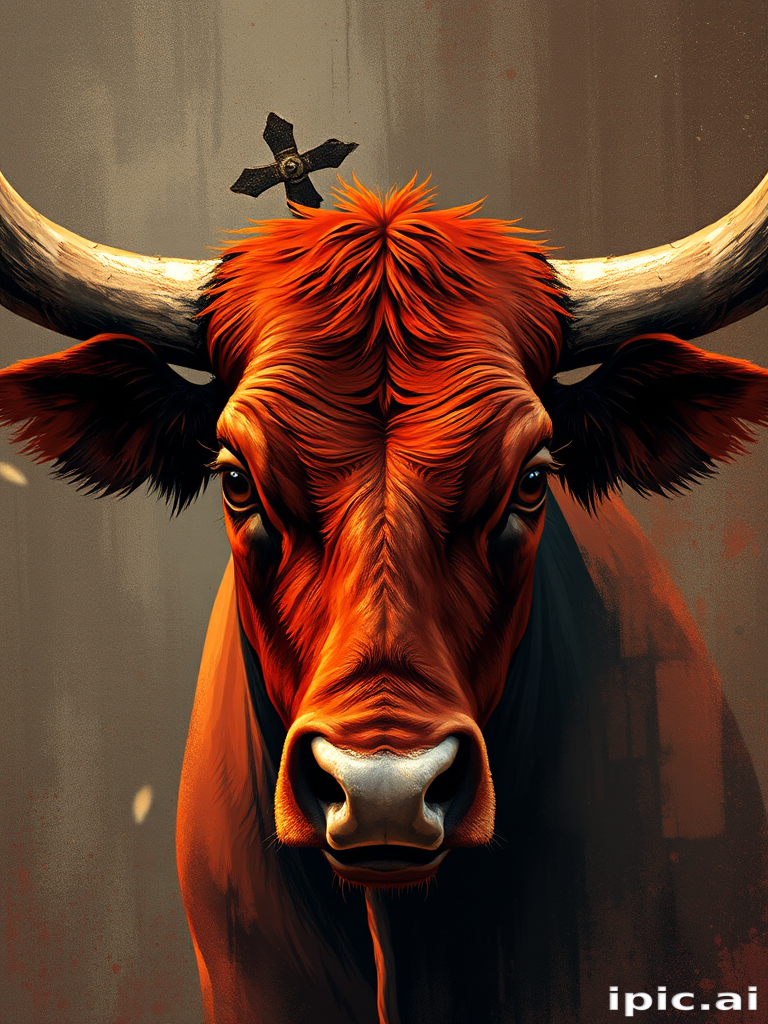 bull background